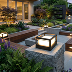 Luces LED Exteriores de Aluminio Impermeables | Iluminación Eficiente Energéticamente para Jardines o Patios