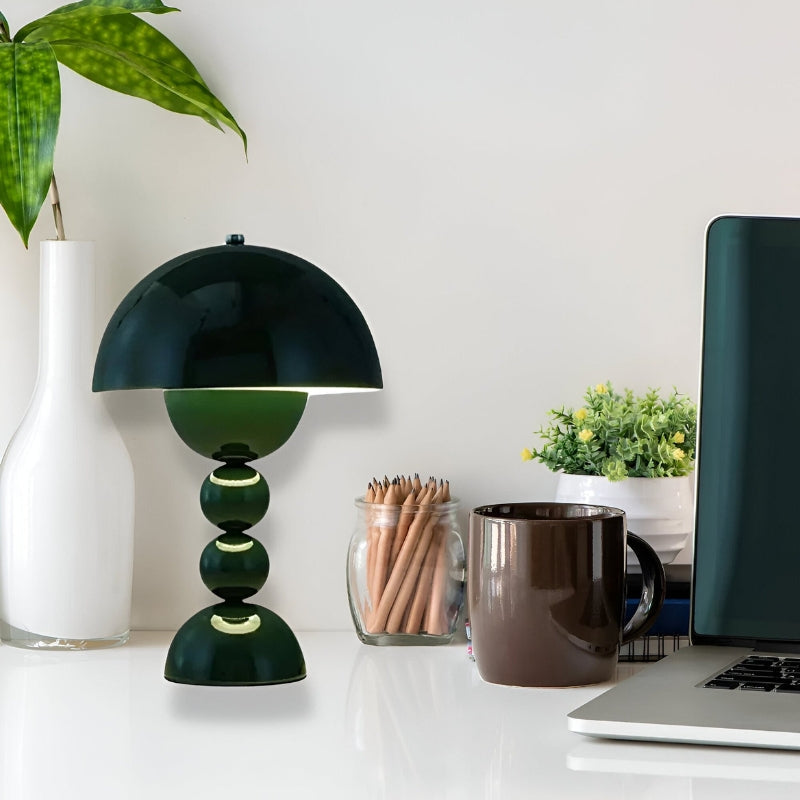 BloomLite – Lámpara de mesa LED inalámbrica con diseño inspirado en Escandinavia
