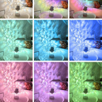 Cascade | Lámpara de Mesa RGB Dinámica Artística para Dormitorio y Sala de Estar