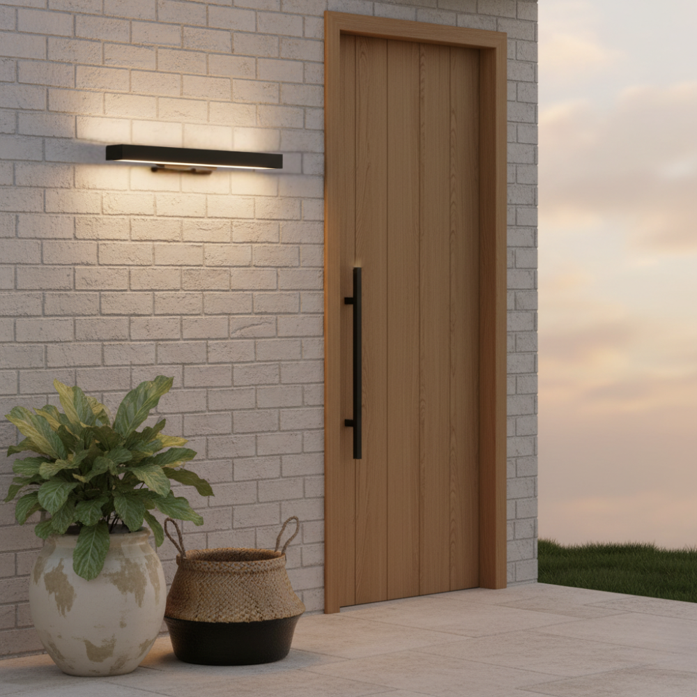 Lámpara de Pared Exterior Moderna | Luces LED a Prueba de Agua para Patios o Jardines