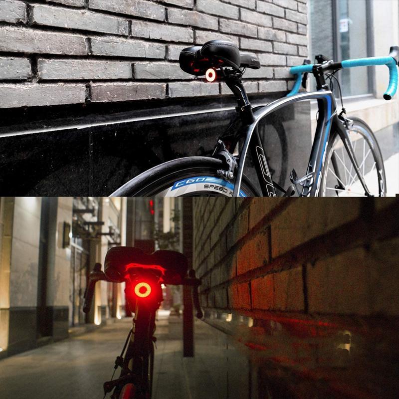 Luz trasera ultrainteligente para bicicleta