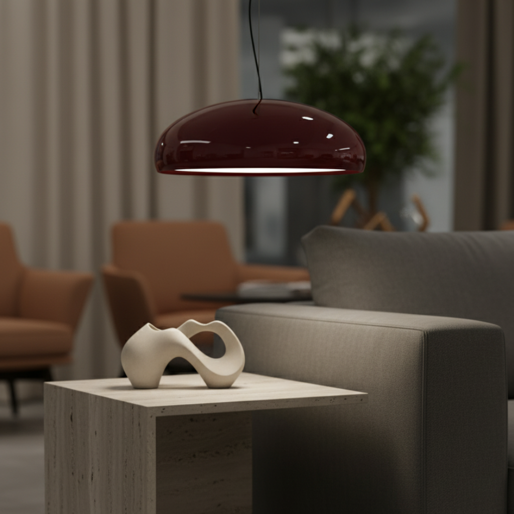 Lámpara Colgante de Metal Moderno - Fijación de Techo Ajustable para Cocina y Comedor