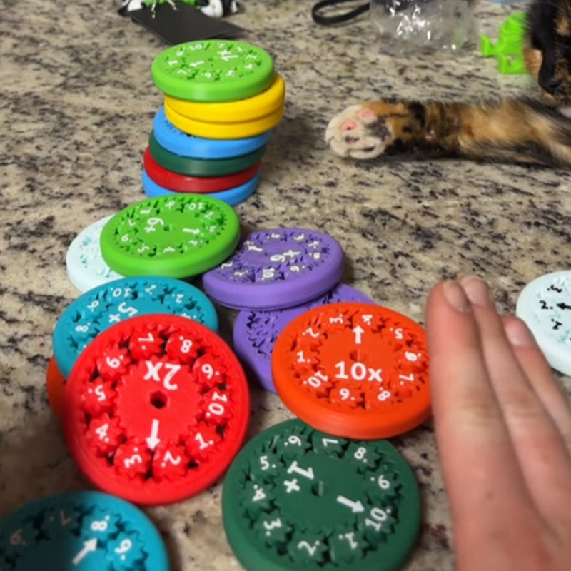 MathSpin™ – El Spinner Interactivo para Diversión Matemática | 50% DESCUENTO