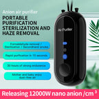 Collar Purificador de Aire Mini Personal | Purificador de Aire Portátil con Carga USB