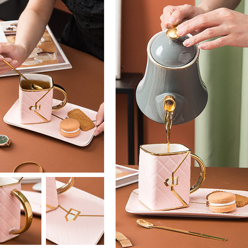 Kaffaro™ Taza Creativa en Forma de Bolso | 50% DESCUENTO