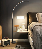 Lámpara de Pie Valeris Arc  | Lámpara de Pie LED Minimalista Moderna para Sala de Estar o Mesita de Noche
