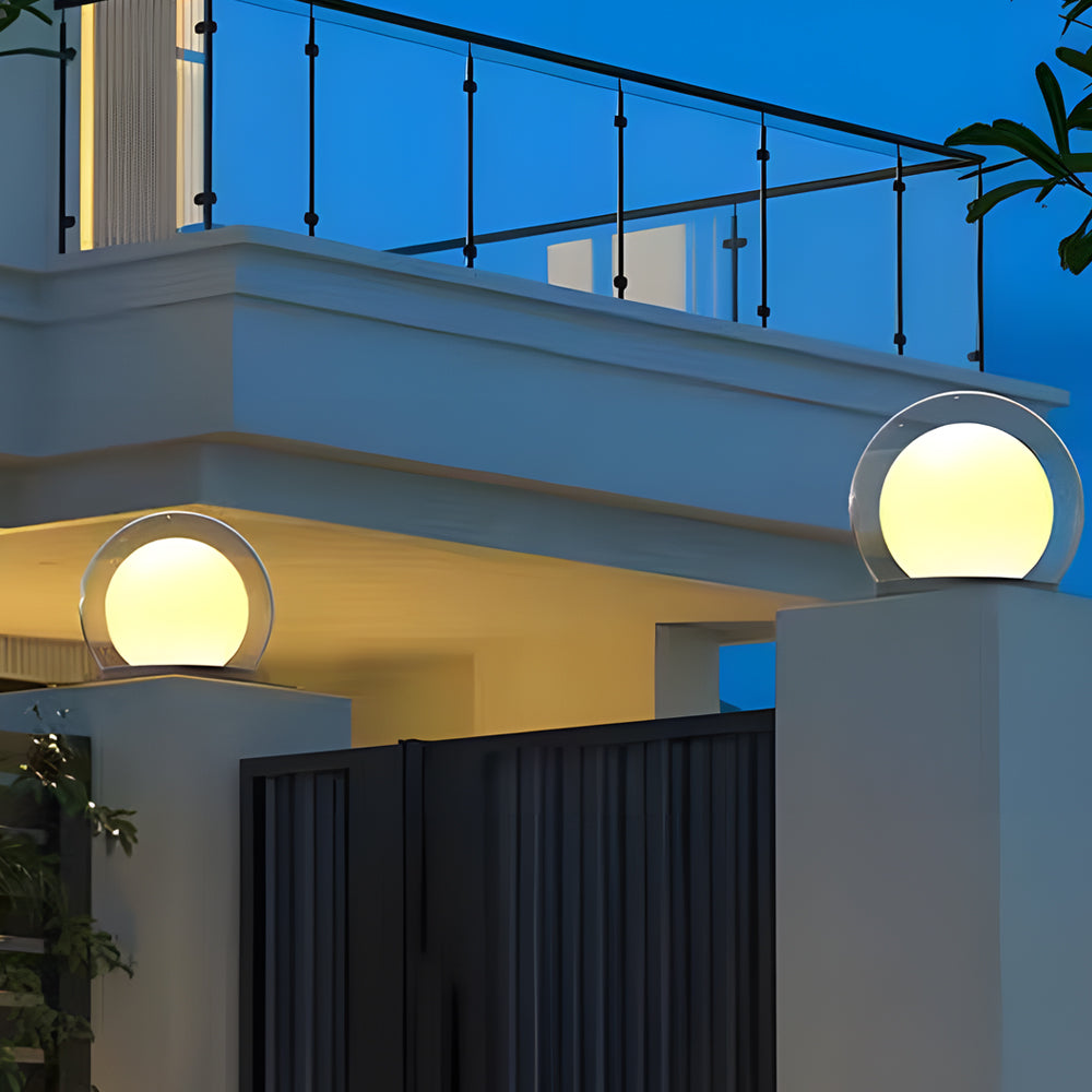 Lunovia | Lámpara esférica LED solar