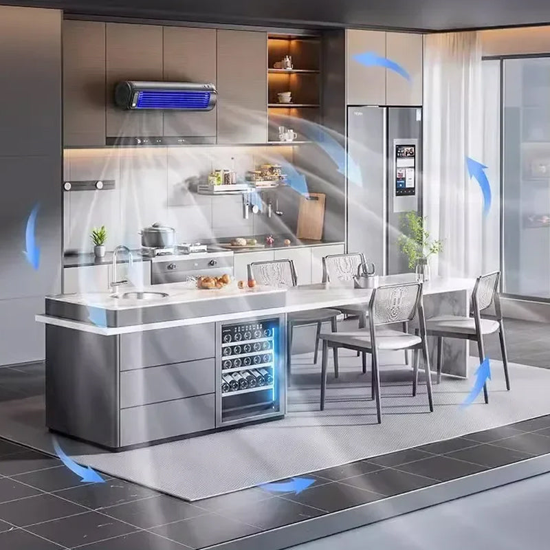 Lisslune | AirWave – Aire Acondicionado Portátil Recargable con 12 Horas de Autonomía