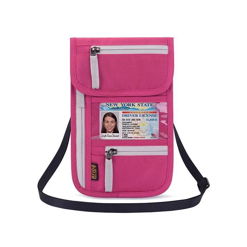 Billetera de viaje con bloqueo RFID