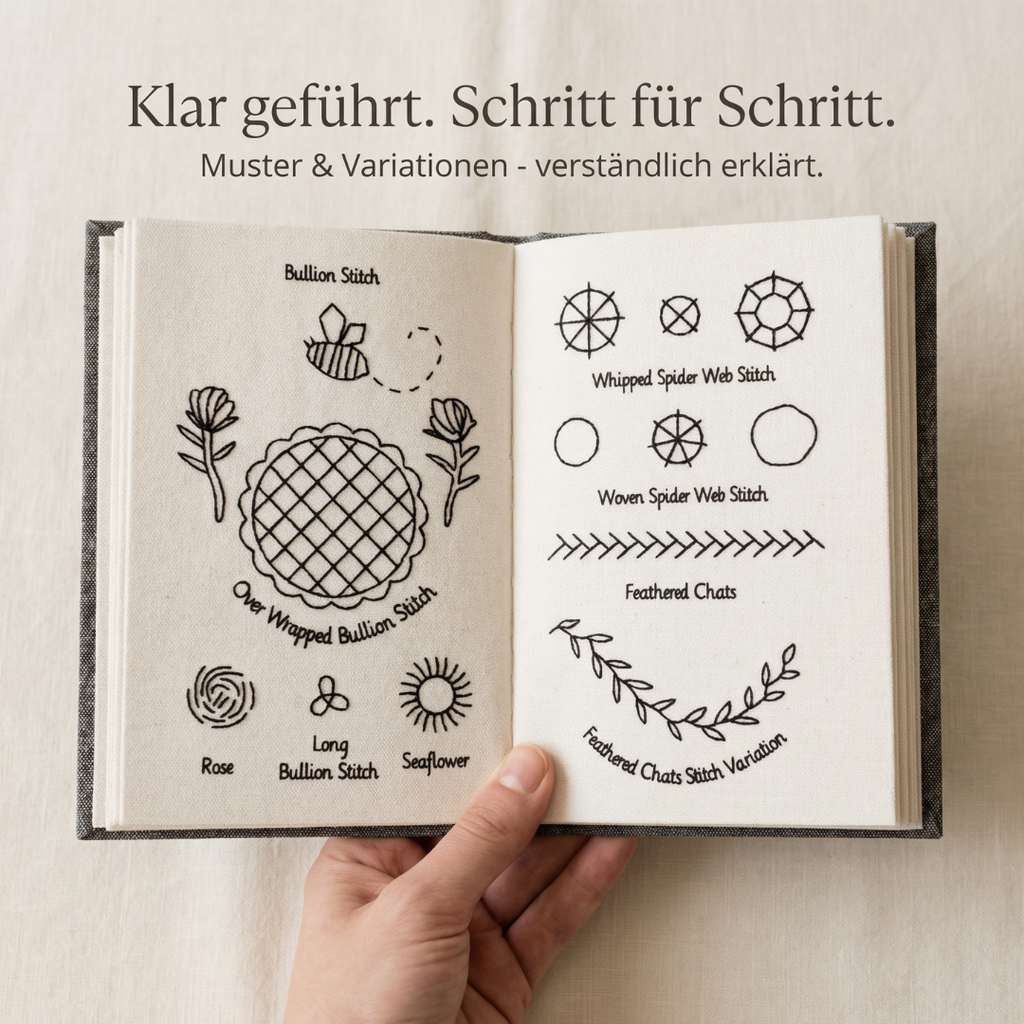 Libro de costura creativa con kit completo