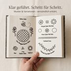 Libro de costura creativa con kit completo