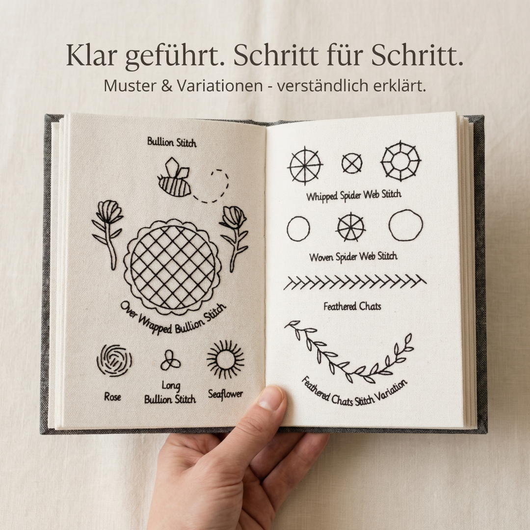 Libro de costura creativa con kit completo