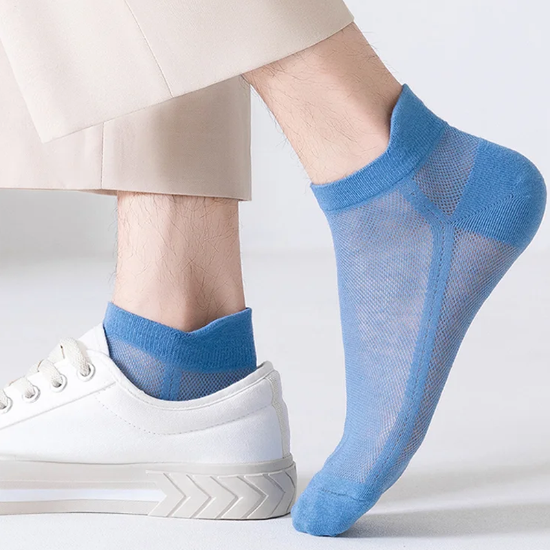 Calcetines ultradelgados antideslizantes con efecto invisible