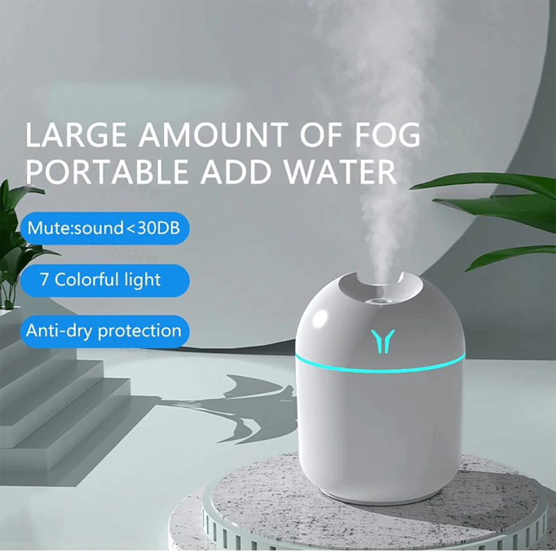 Min humidificador y purificador de aire