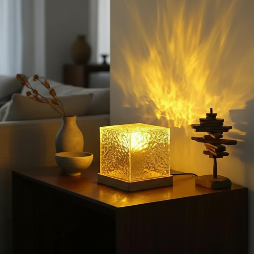 AuroraPrism | Caja de Luz LED Colorida y Encantadora con Patrones Personalizables