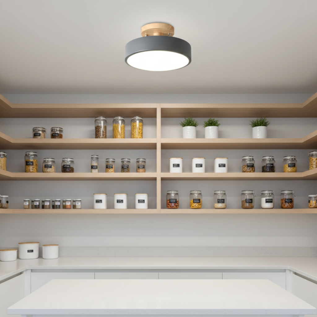 Luz de Techo Acorn Flush Mount - Encantador Diseño Escandinavo LED