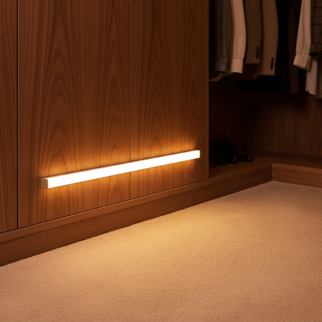 Luz Inteligente Activada por Movimiento para Iluminación LED de Pared y Bajo Gabinete