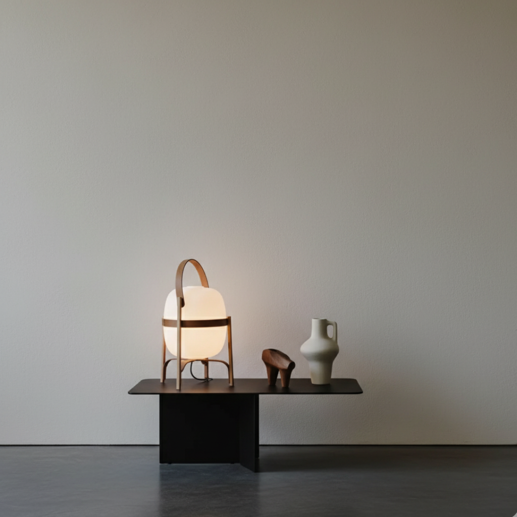 LUME | Lámpara de Linterna Vintage Elegante para Sala de Estar y Dormitorio