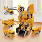 MagnaBuild – Set de vehículos de construcción magnéticos creativos | 50% DESCUENTO