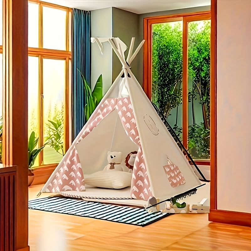 KiddieTipi Tienda Tipi Multifuncional - Tiendas Suaves para Interiores y Exteriores