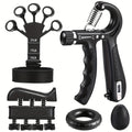GRIPMAX – Set Completo de Entrenamiento de Fuerza de Mano para Potencia de Agarre y Antebrazo