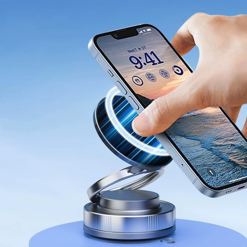 Soporte de teléfono magnético con vacío ajustable a 360° | Brehn