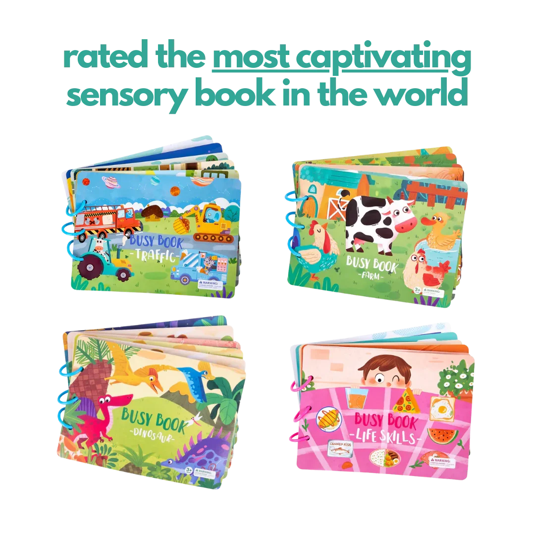 GlowKids – Libro Sensorial para Niños | 50% DESCUENTO