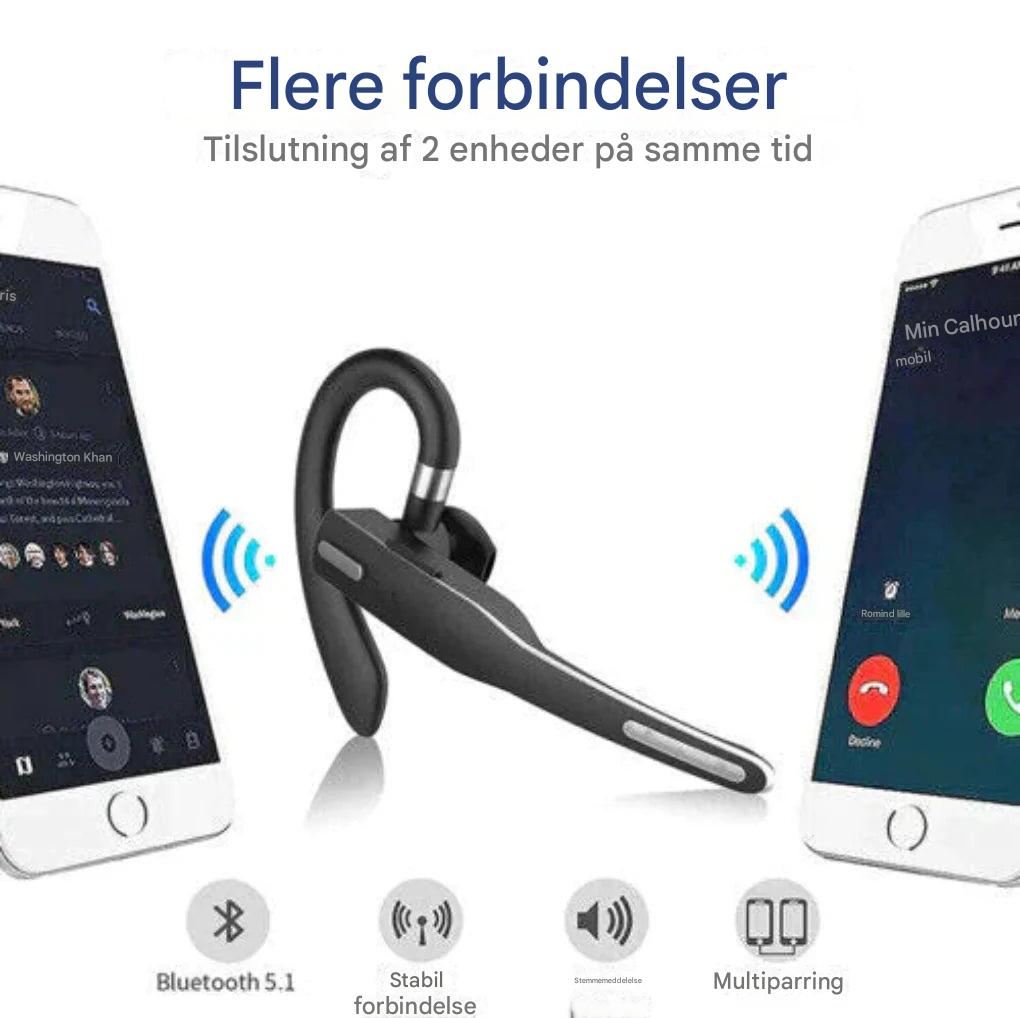 Auriculares Bluetooth 5.1 con cancelación de ruido y micrófono doble para hombres