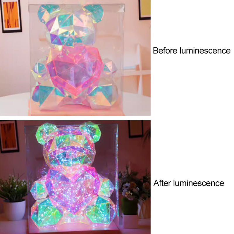 GlowMuse — Oso de peluche luminoso | 50% DESCUENTO
