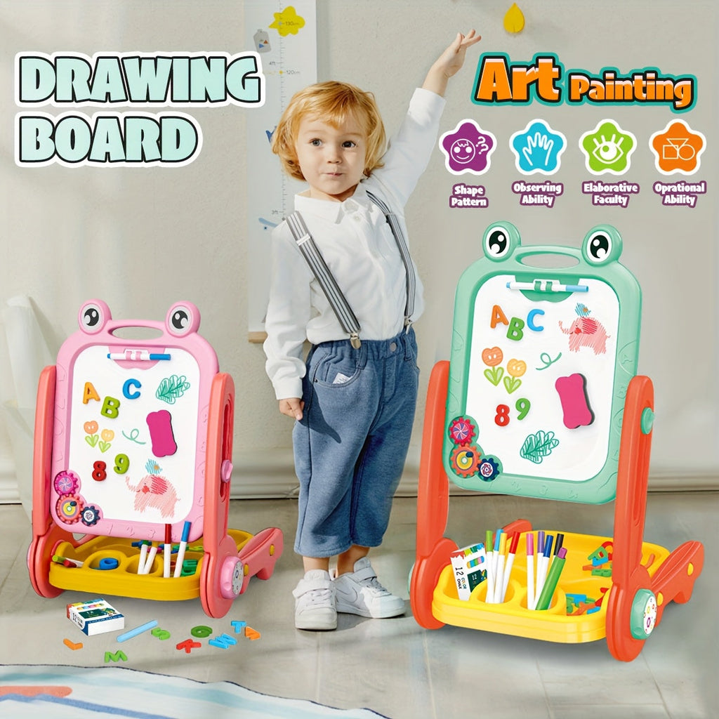 Pizarra Infantil Doble Cara – Magnética con Funciones Educativas para Aprender y Jugar