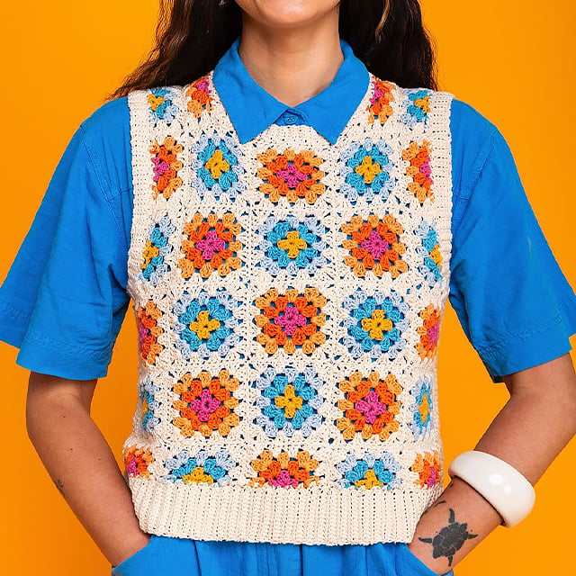 CrochetMagic - Set de Tarjetas de Granny Square | 50% DESCUENTO