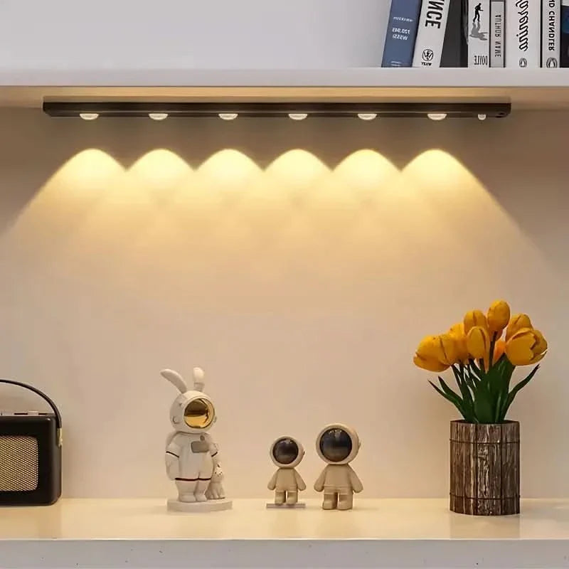 Lámpara adhesiva LED con detector de movimiento inteligente