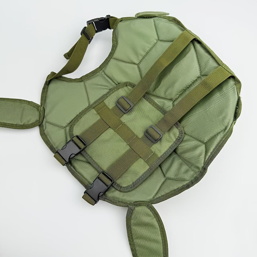 Chaleco de Natación para Perros en Diseño de Tortuga para Nadar y Actividades Acuáticas Seguras