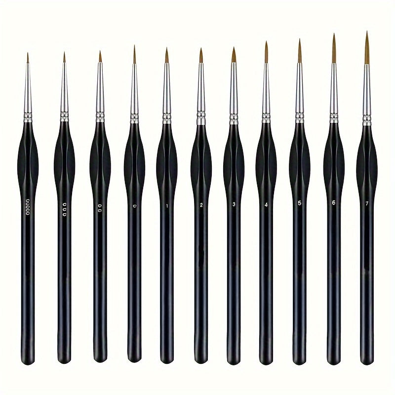 Pincel de Detalle de Precisión – Ideal para Pintura Precisa y Obras de Arte Detalladas