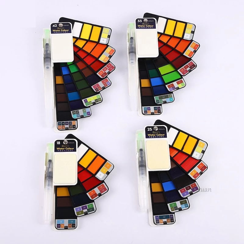 WaterColorPro™ – Set de acuarelas de viaje compacto para creativos | 50% DESCUENTO
