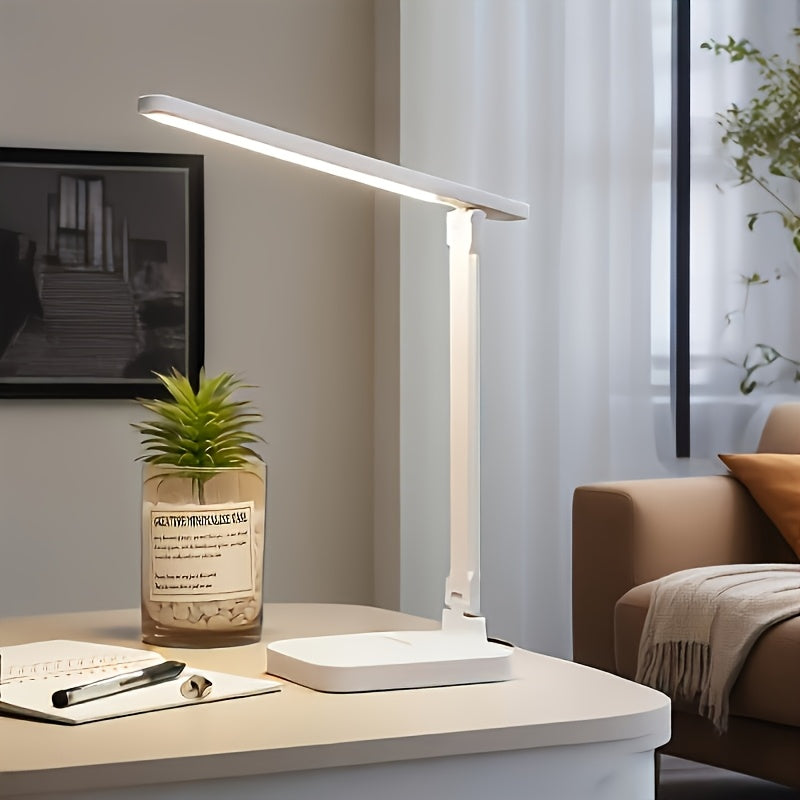 Lámpara de escritorio LED regulable con control táctil
