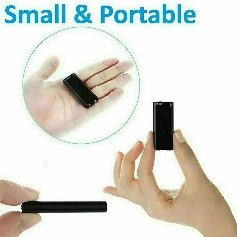 Mini Grabadora de Voz Activada