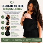 Camiseta Portage CarryMe para Bebé – Camiseta Cómoda con Función de Lactancia