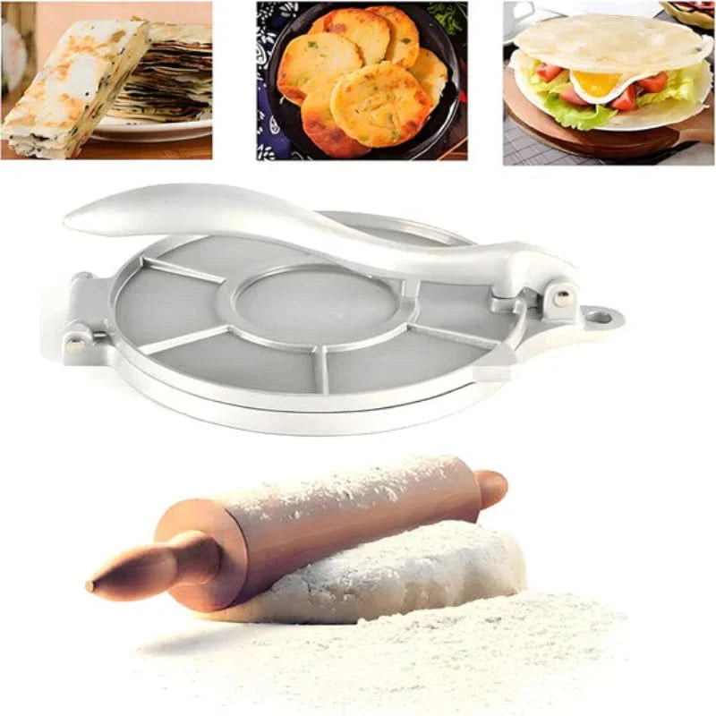 Prensa de tortilla casera – Resultados rápidos, prácticos y perfectamente consistentes
