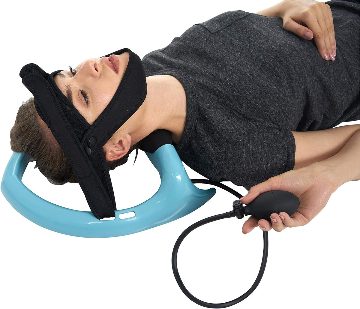 Bomba Hidratadora para el Cuello y Ejercitador de la Columna Cervical