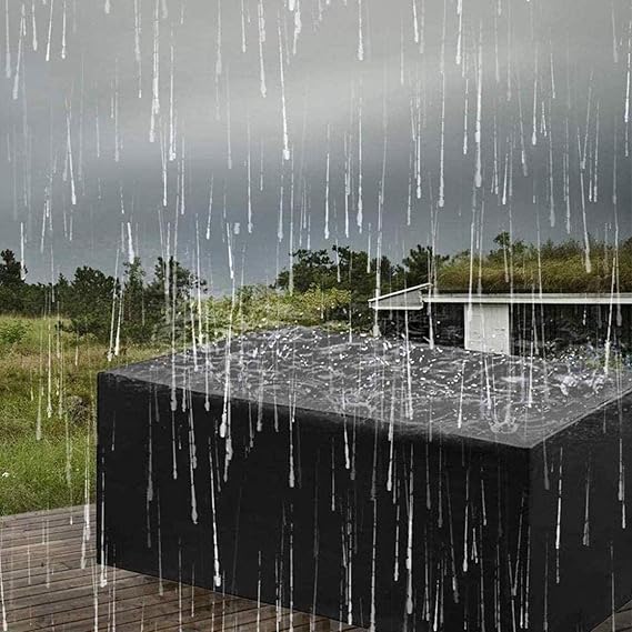 WeatherGuard Funda para Muebles de Jardín – Duradera y Confiable para Cada Temporada