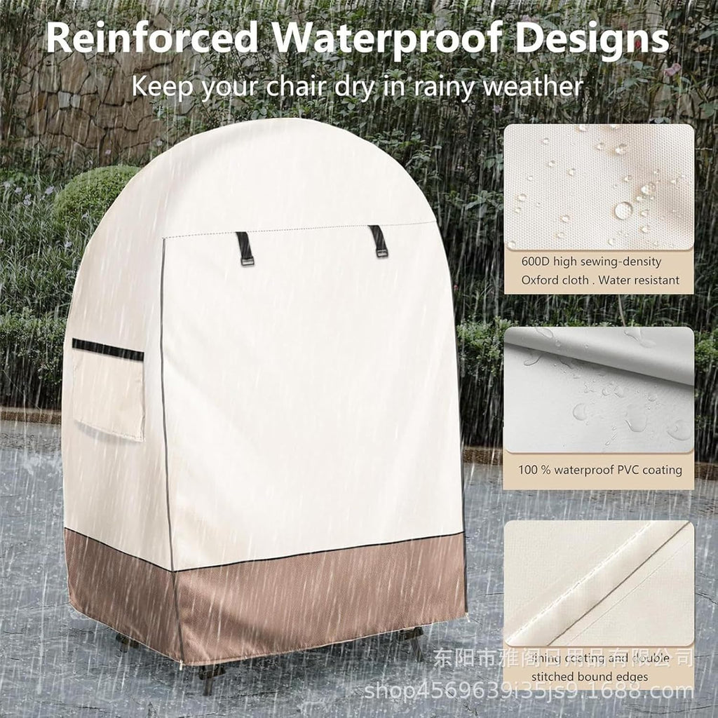 Cubierta Impermeable para Silla Huevo con Doble Cremallera – Solara