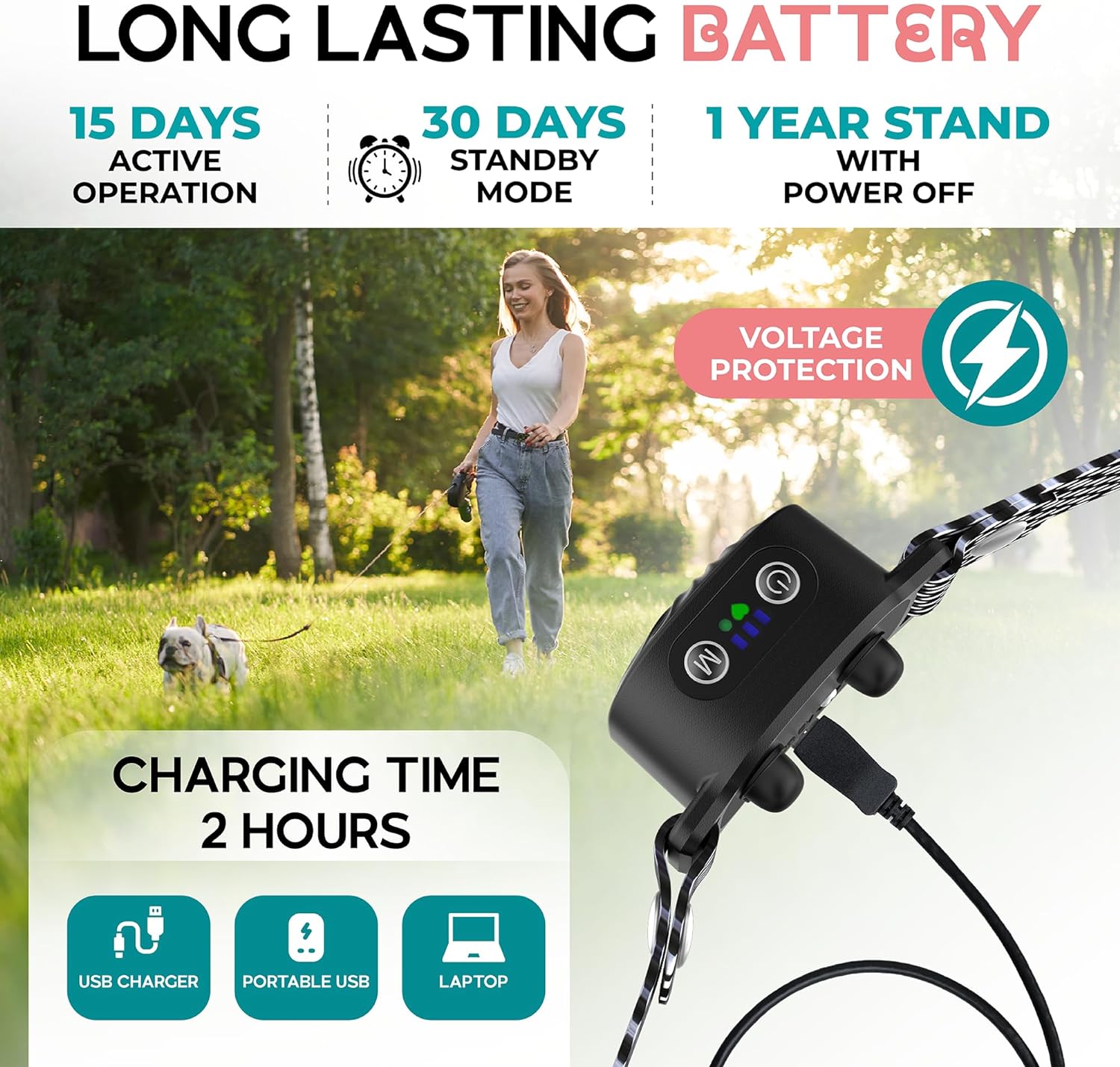 CANINECARE - Collares Antibark BarkEase | Para Perros Pequeños