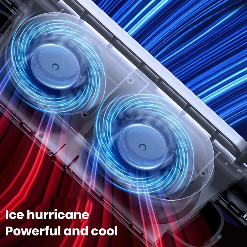 Kalsten | Ventilador de enfriamiento para automóvil USB de 3 velocidades y soporte para reposacabezas – AutoBreeze (1+1 GRATIS)
