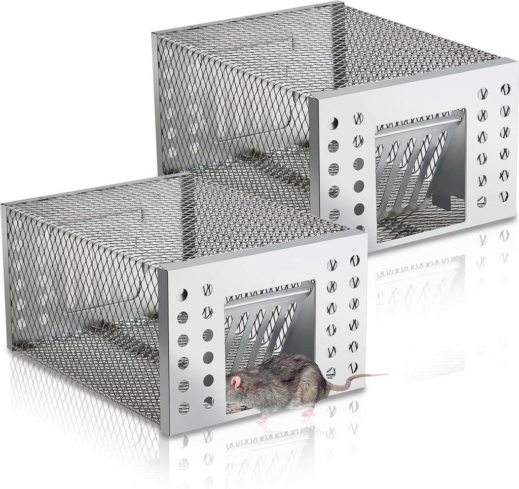 SafeCatch™ – Trampa viva amigable con los animales para control seguro y humano de roedores en interiores y exteriores
