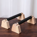 BARRAS PARELLA – Barras de Madera para Flexiones Paralelas para un Entrenamiento de Fuerza Estable en Casa