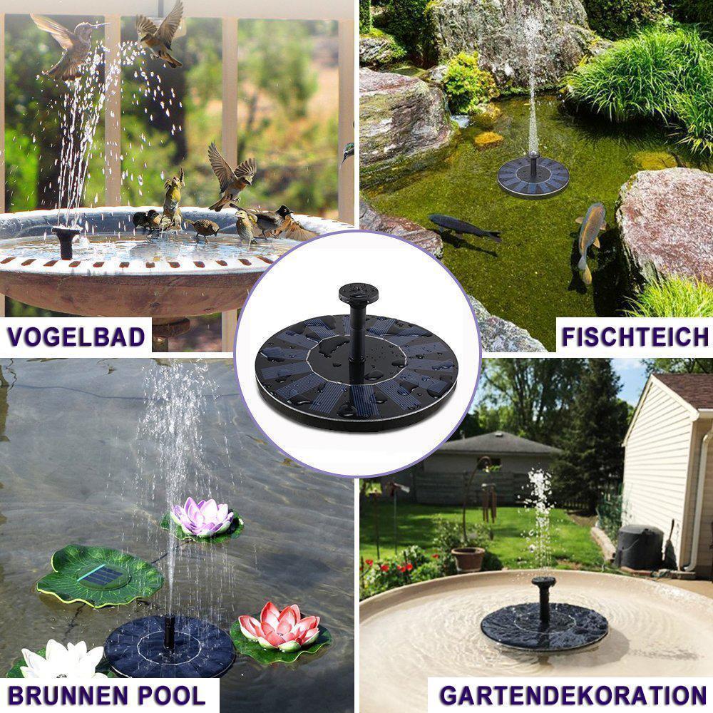 Bomba de Fuente Solar WaterSoft – Para estanque, baño de aves o decoración de jardín