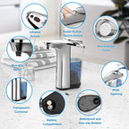 Dispensador Automático de Jabón para Platos Sin Contacto para Cocina y Baño