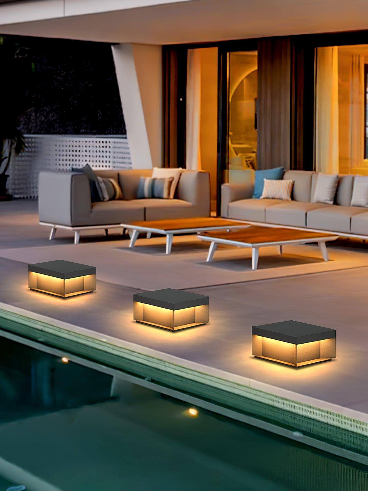 Luz Solar de Poste Exterior - Impermeable IP65