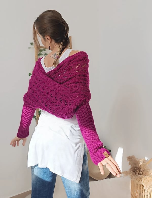 Reinhilde™ Chal – Chal de Mangas Dobles